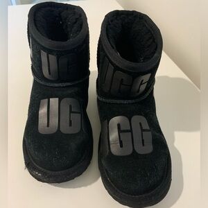 UGG Black Logo Boots